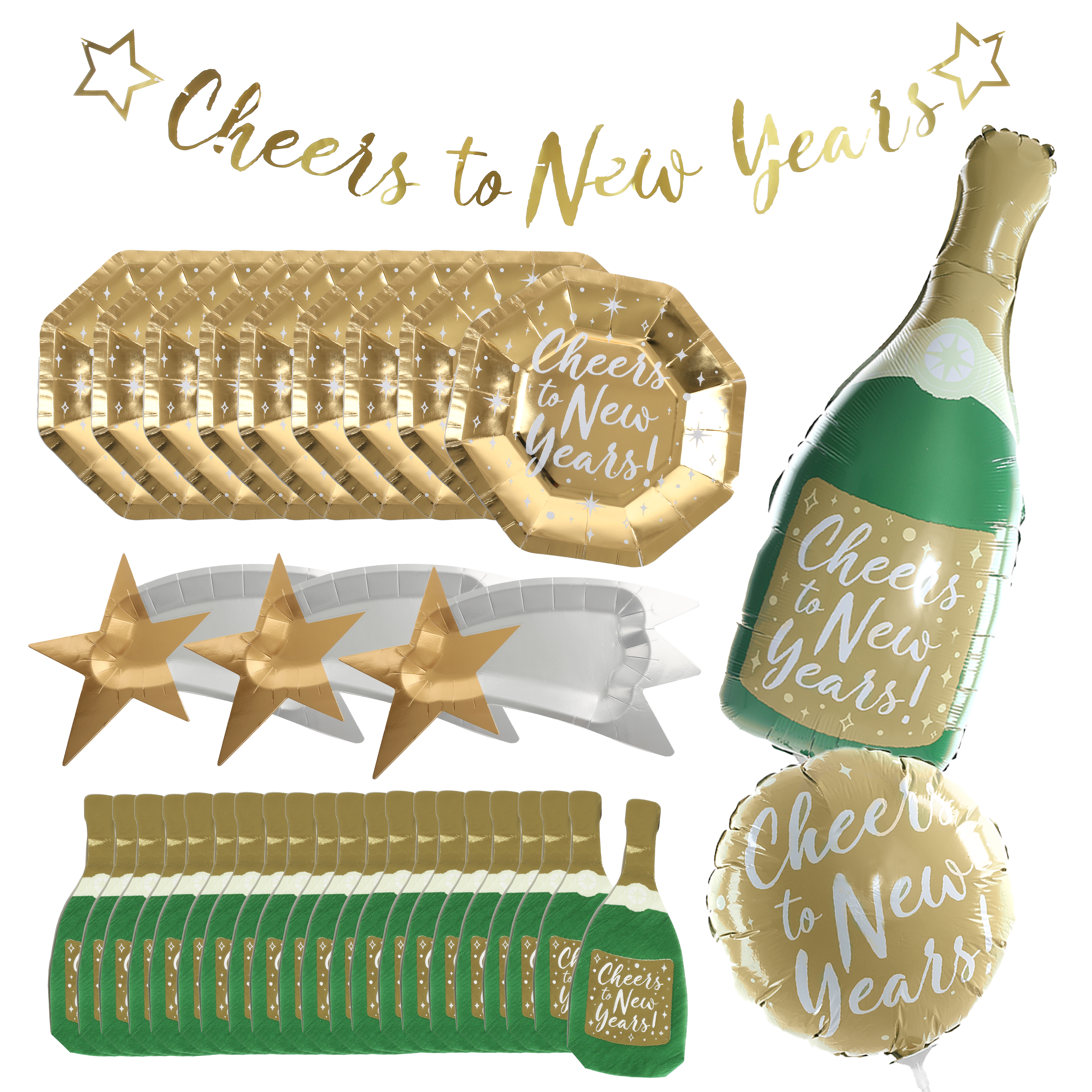 Deluxe New Years Eve Party Pack