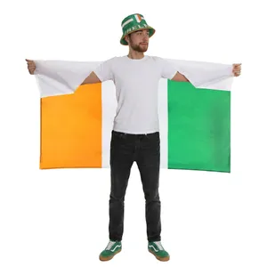 Irish Supporter Set | 2 Pcs | Reversible Bucket Hat & Irish Flag Cape