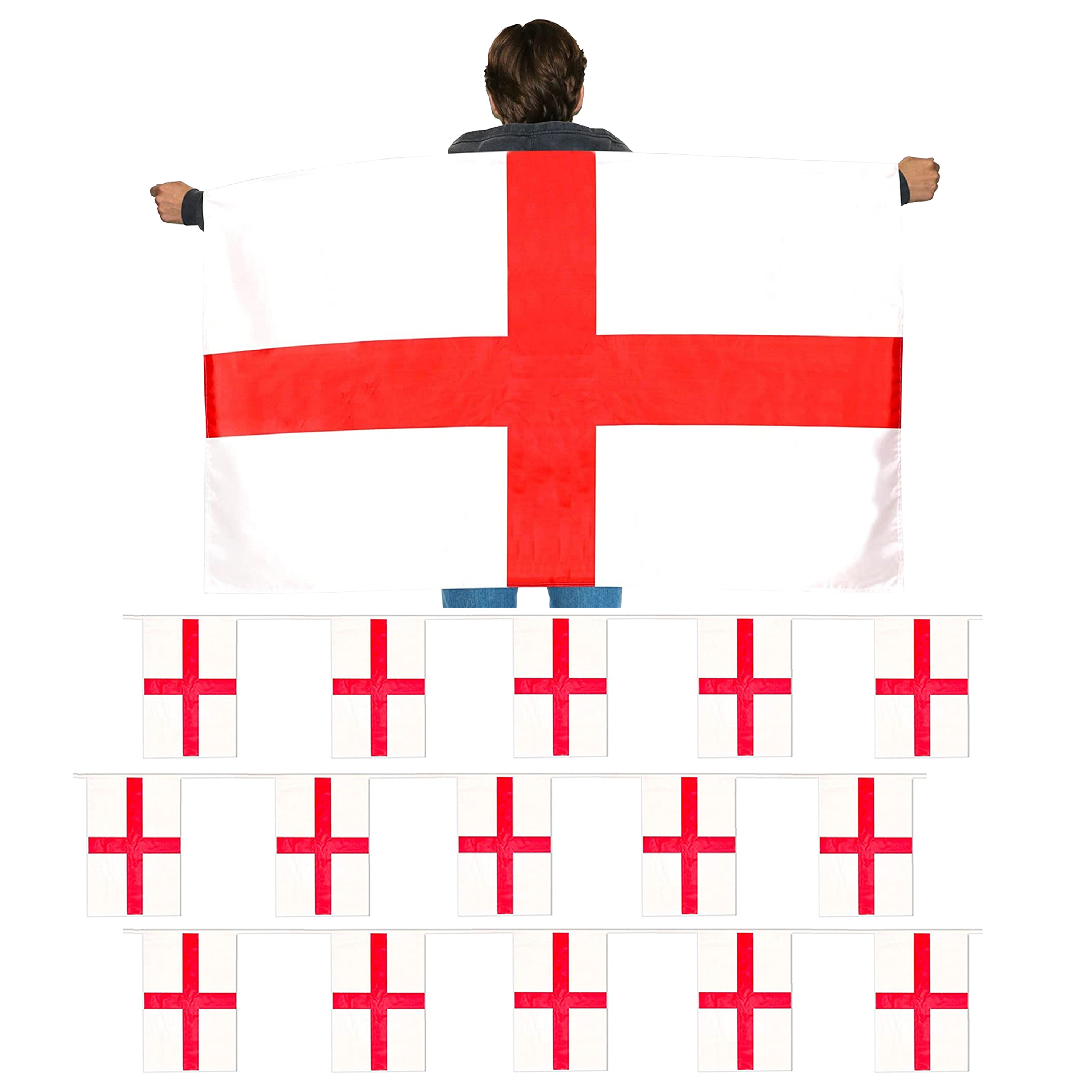England Wearable Flag & Bunting