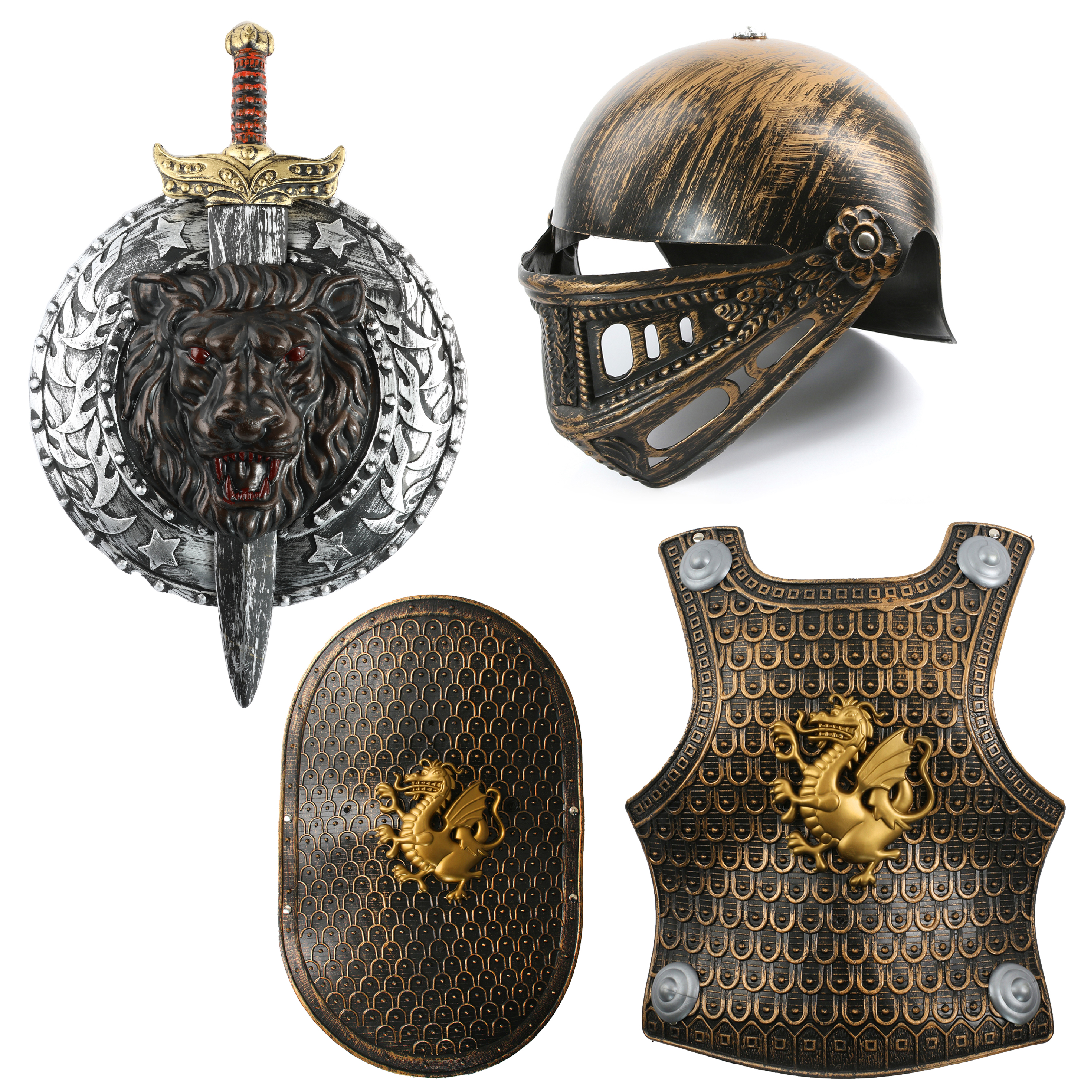 Child's Knight Armour with Sword & Shield