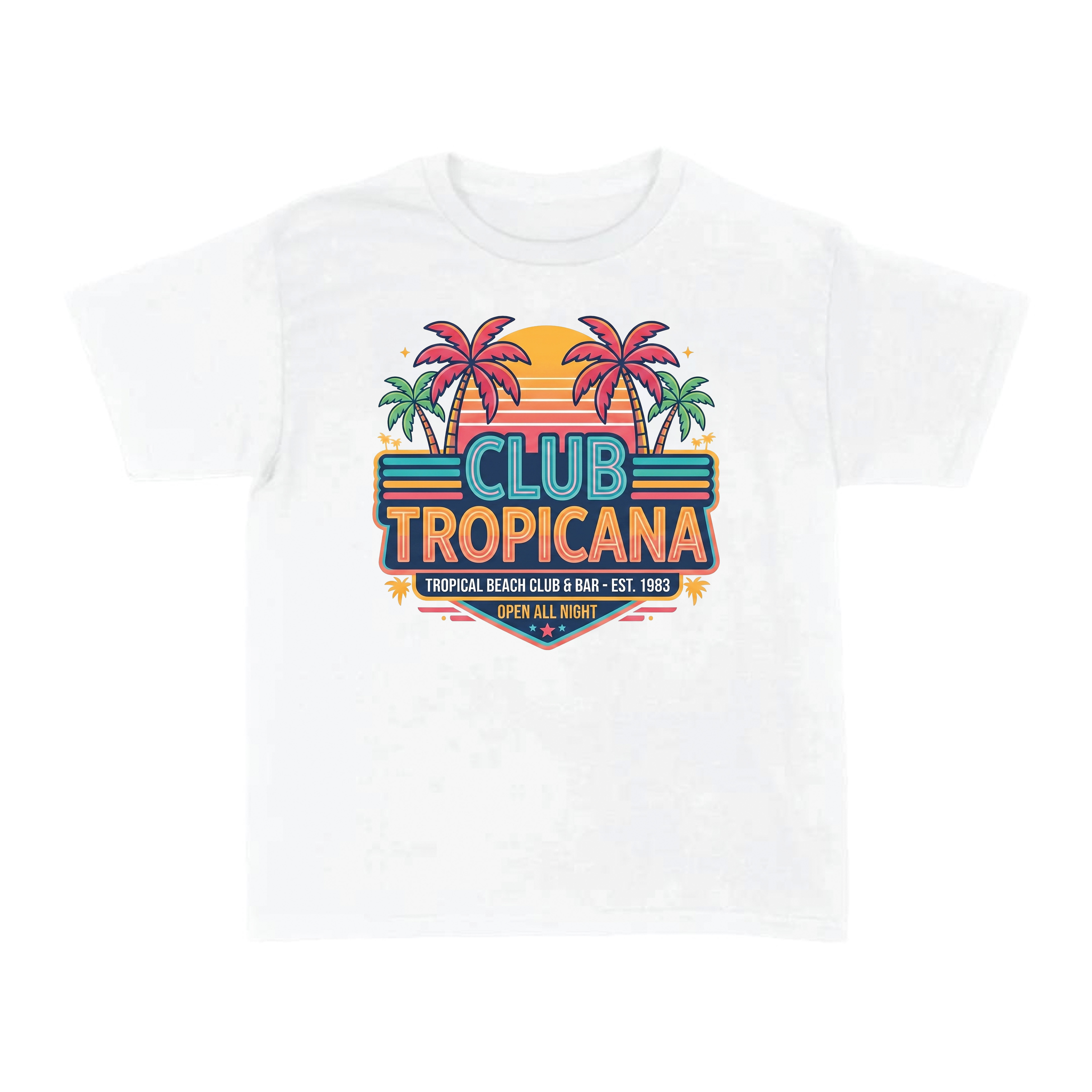 Adults Club Tropicana T-Shirt
