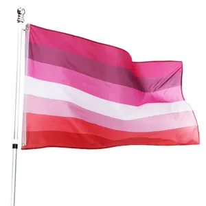 Large 5ft X 3ft Lesbian Pride Flag
