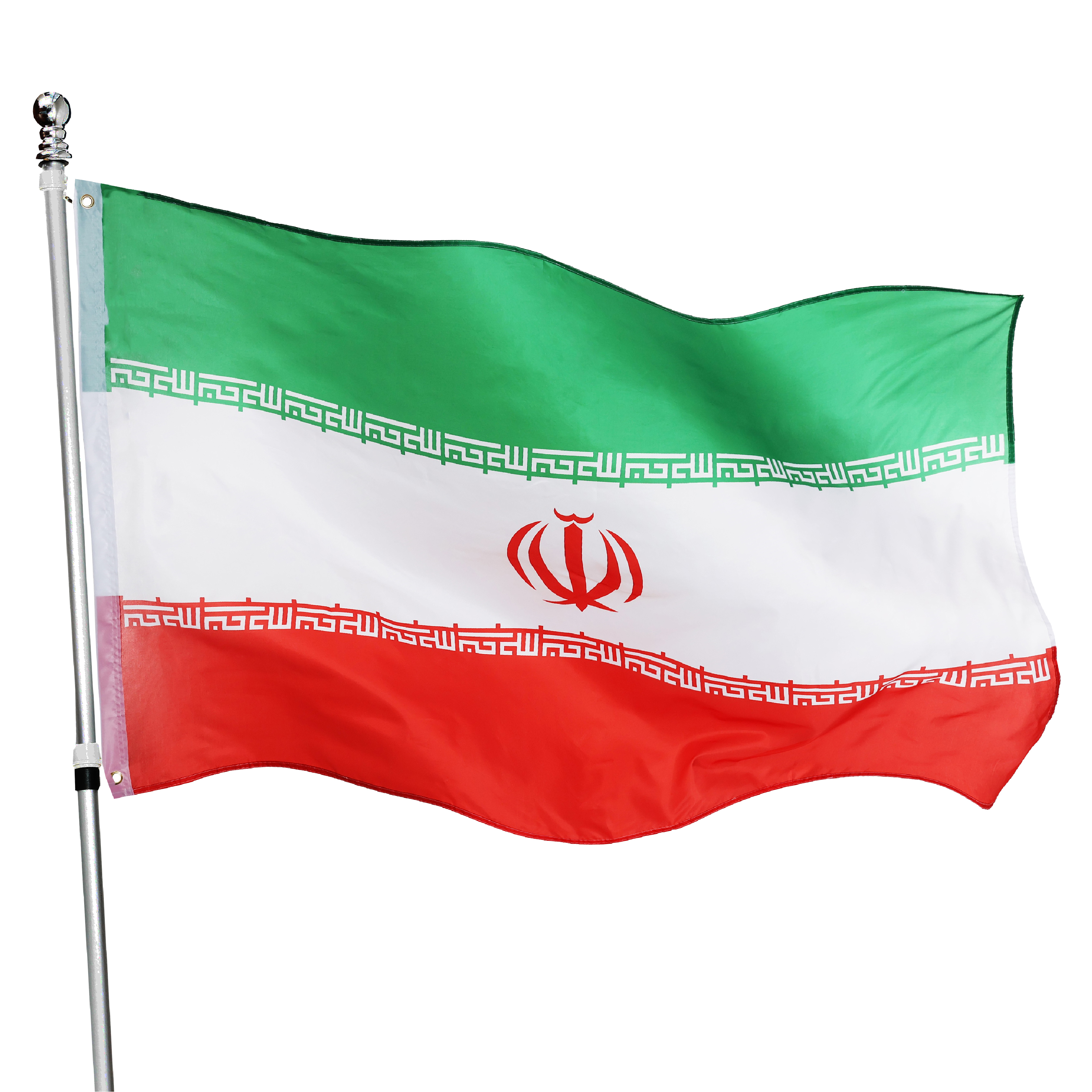 Large 5ft X 3ft Iran Flag