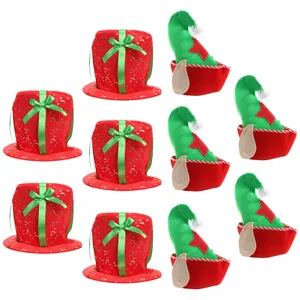 5x Elf Hats & 5x Present Hats