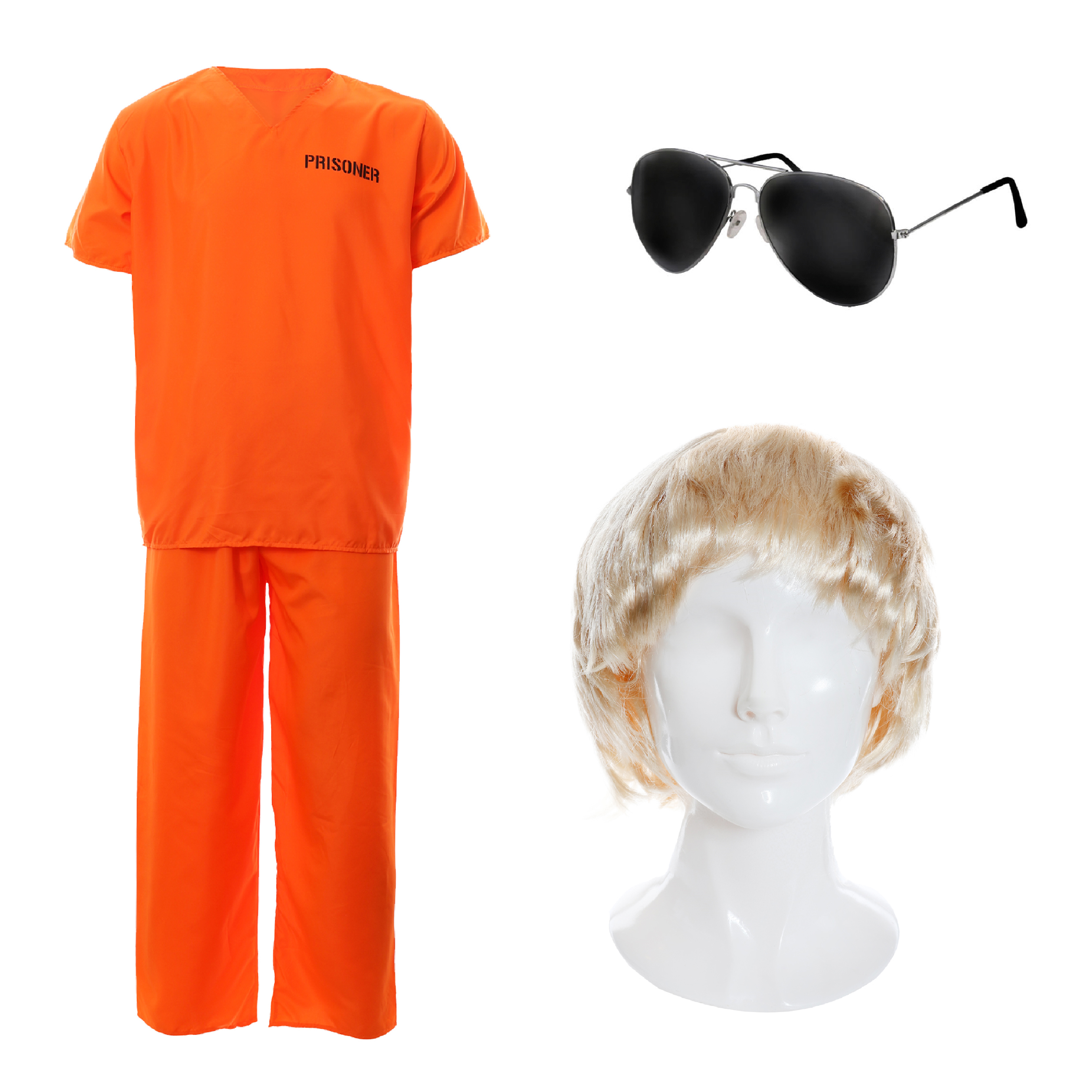 Jeffery Dahmer - Prisoner Outfit Costume Set