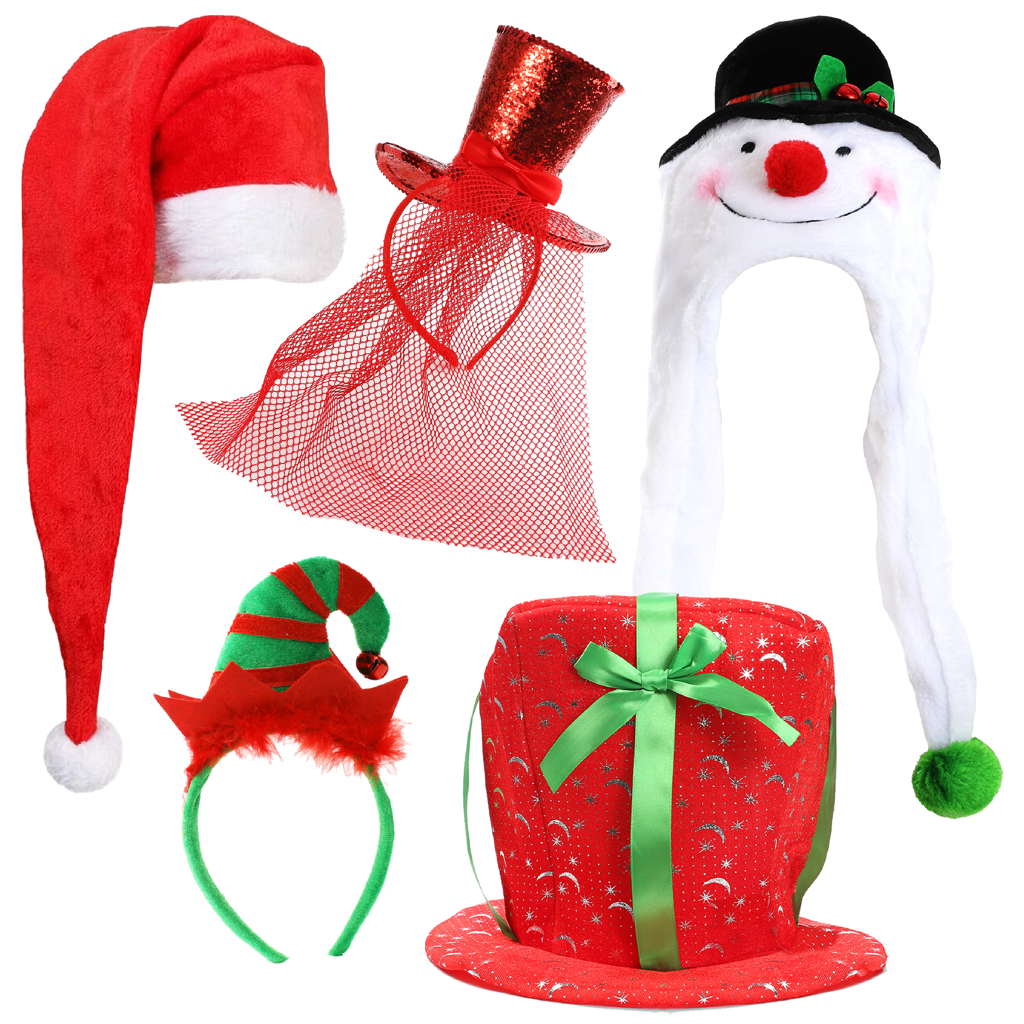 Ladies 5 Pack Christmas Hat