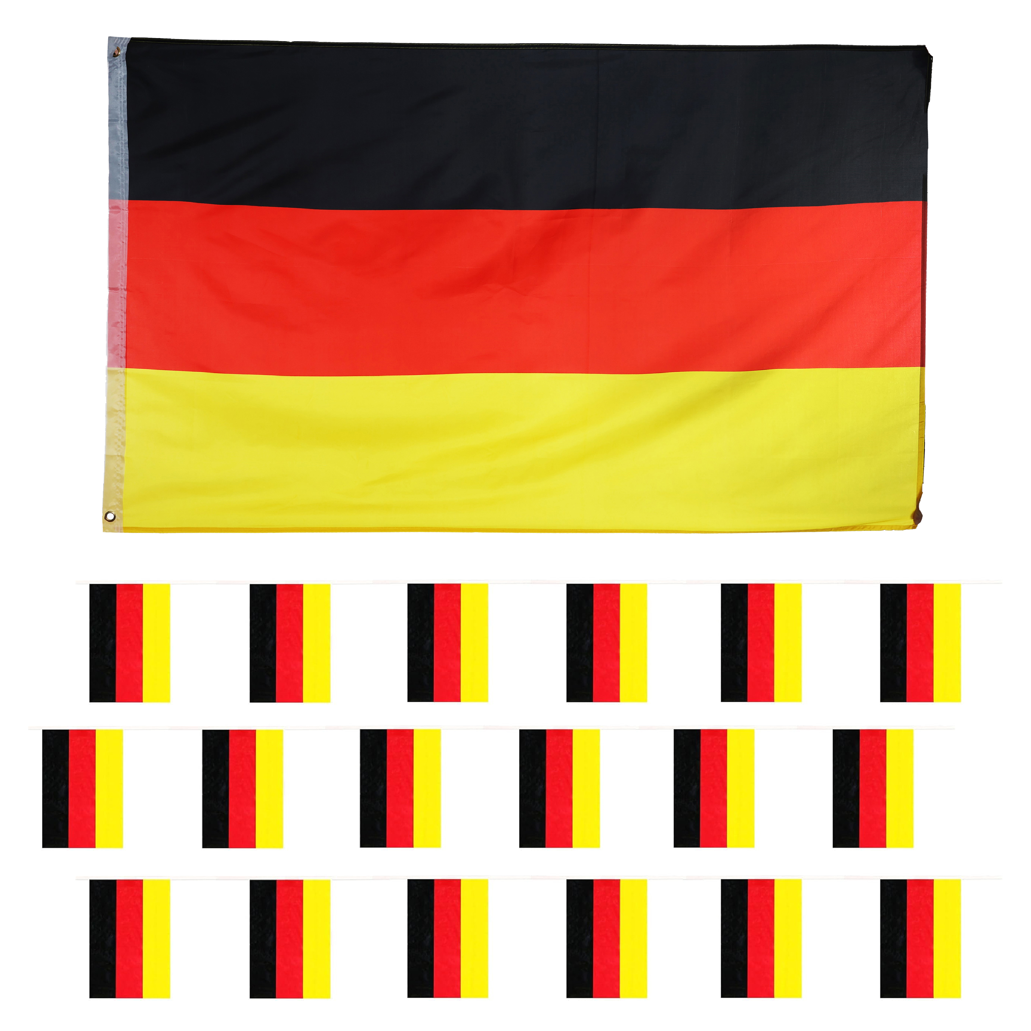 Germany Flag Bunting and Flag Set