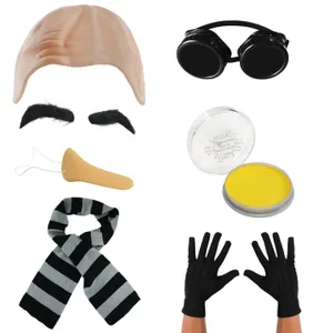 Adults Despicable Villain & Yellow Helper Accessory Set | 7 Pcs