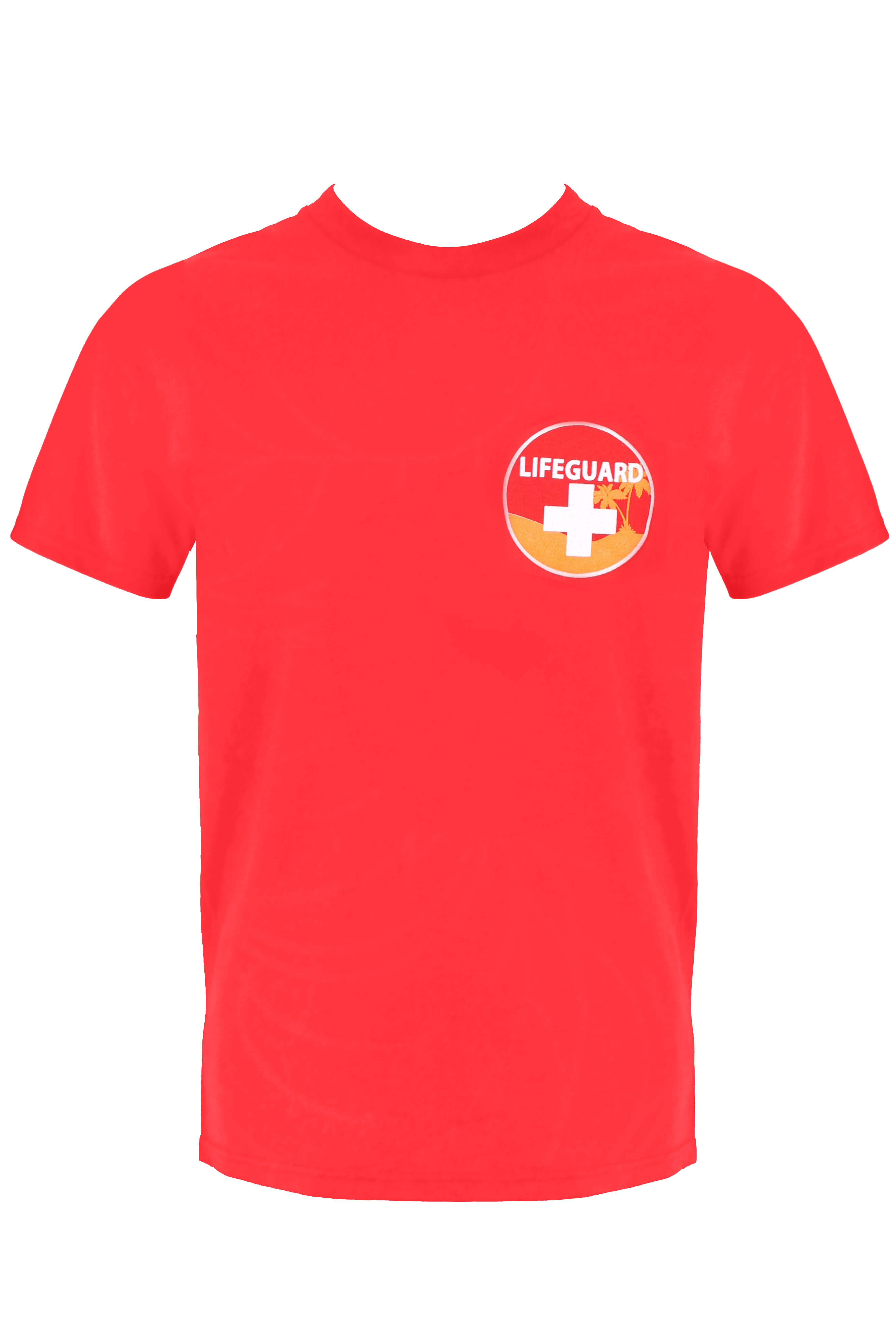 Red Lifeguard T-Shirt