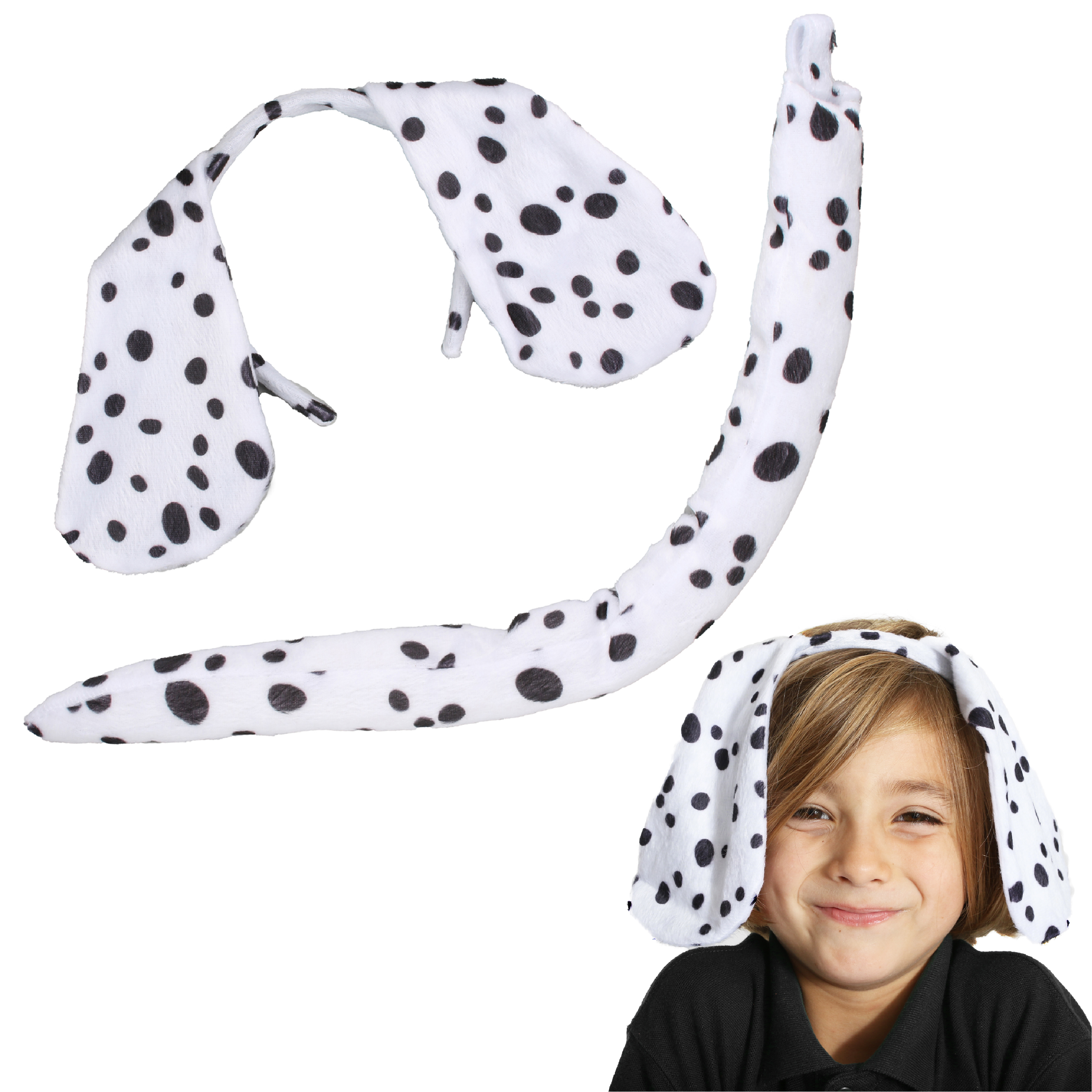 Dalmatian Ears & Tail Set