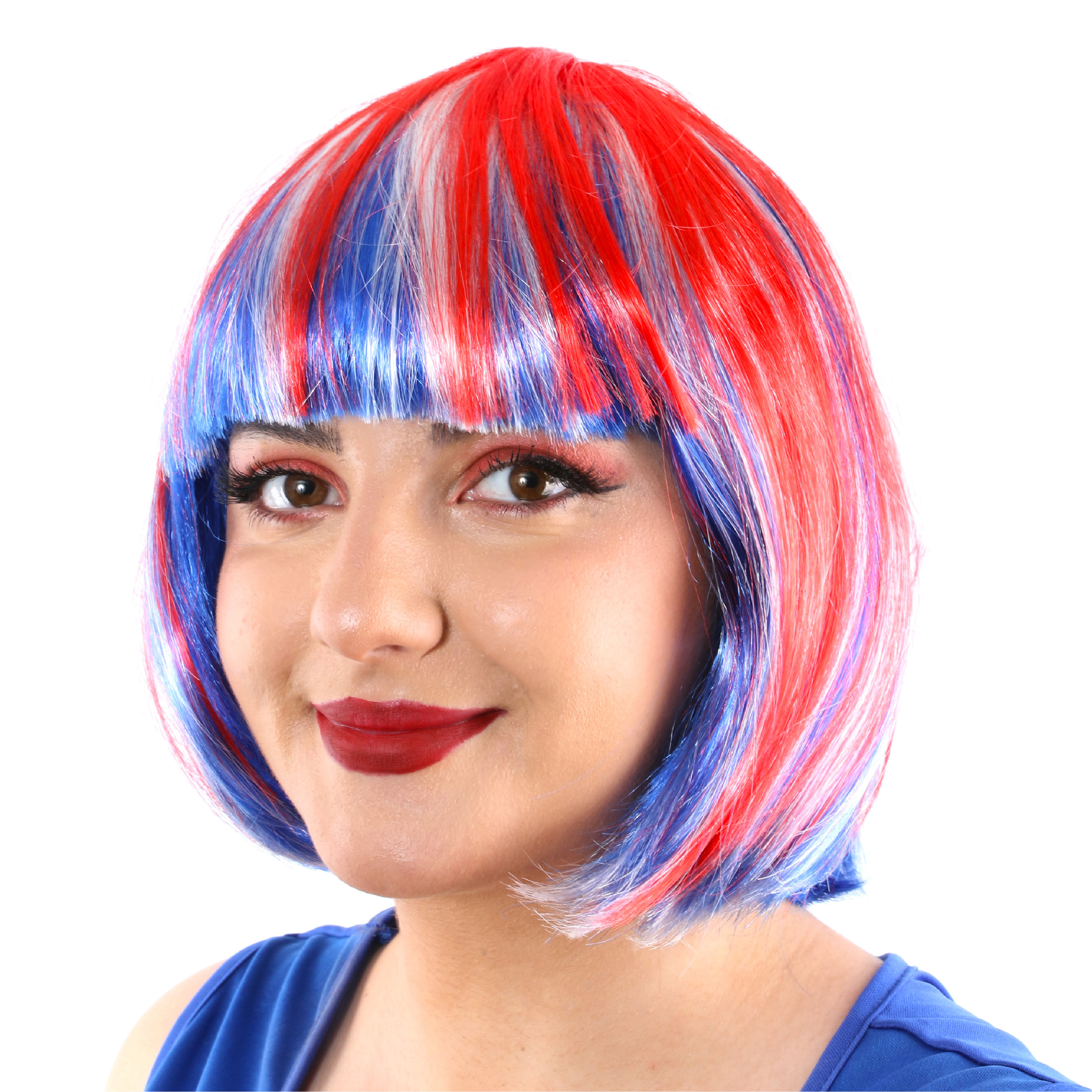 Short Union Jack Bob Wig