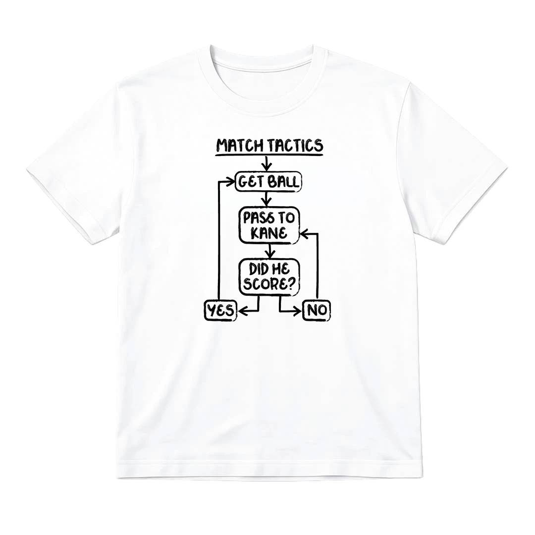 Ladies Football Baby Tee | Women's Funny England Supporter T-Shirt | White Match Tactics Graphic Top