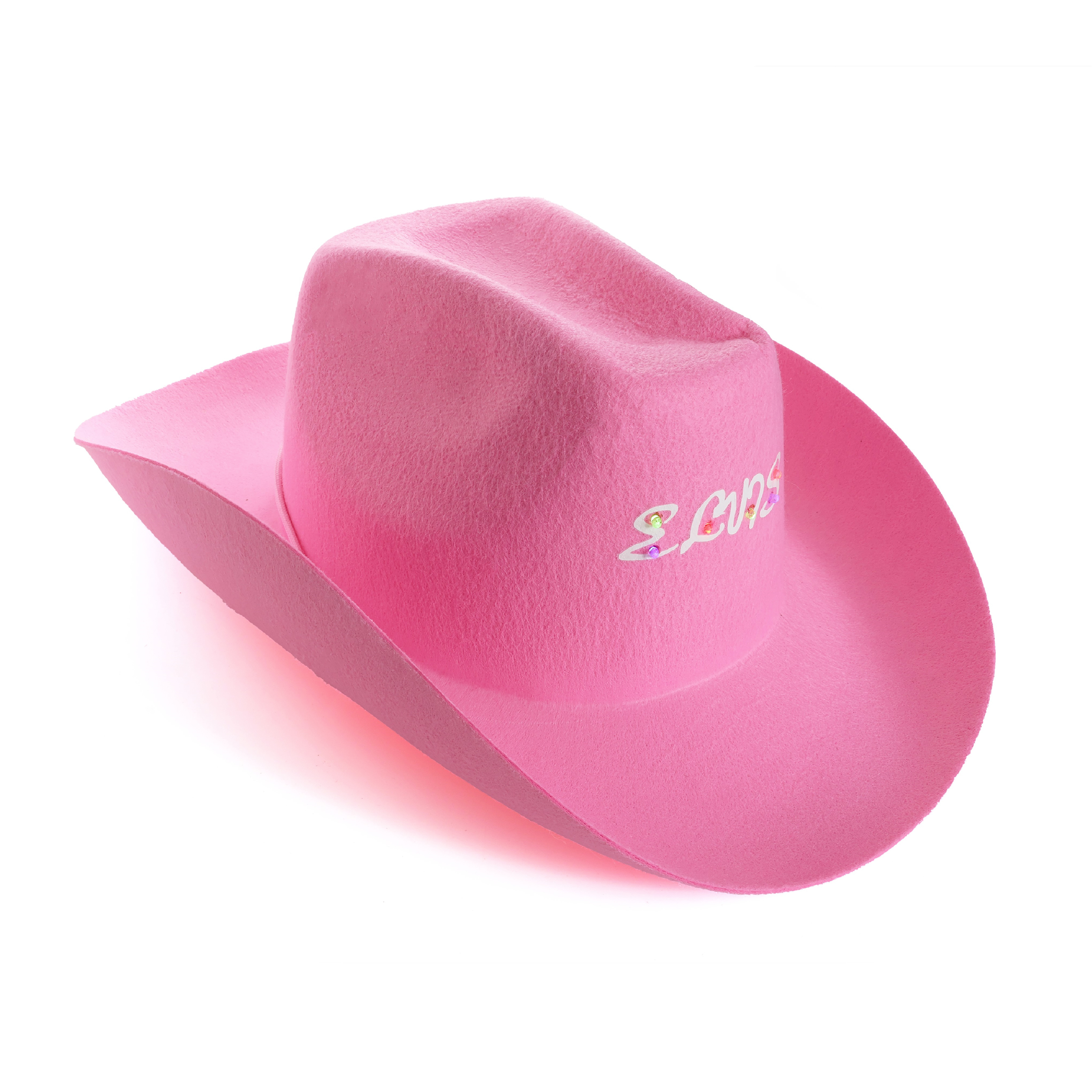 Pink King of Rock n Roll Cowboy Hat