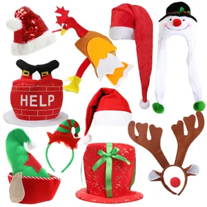 10 Pack Novelty Christmas Hats