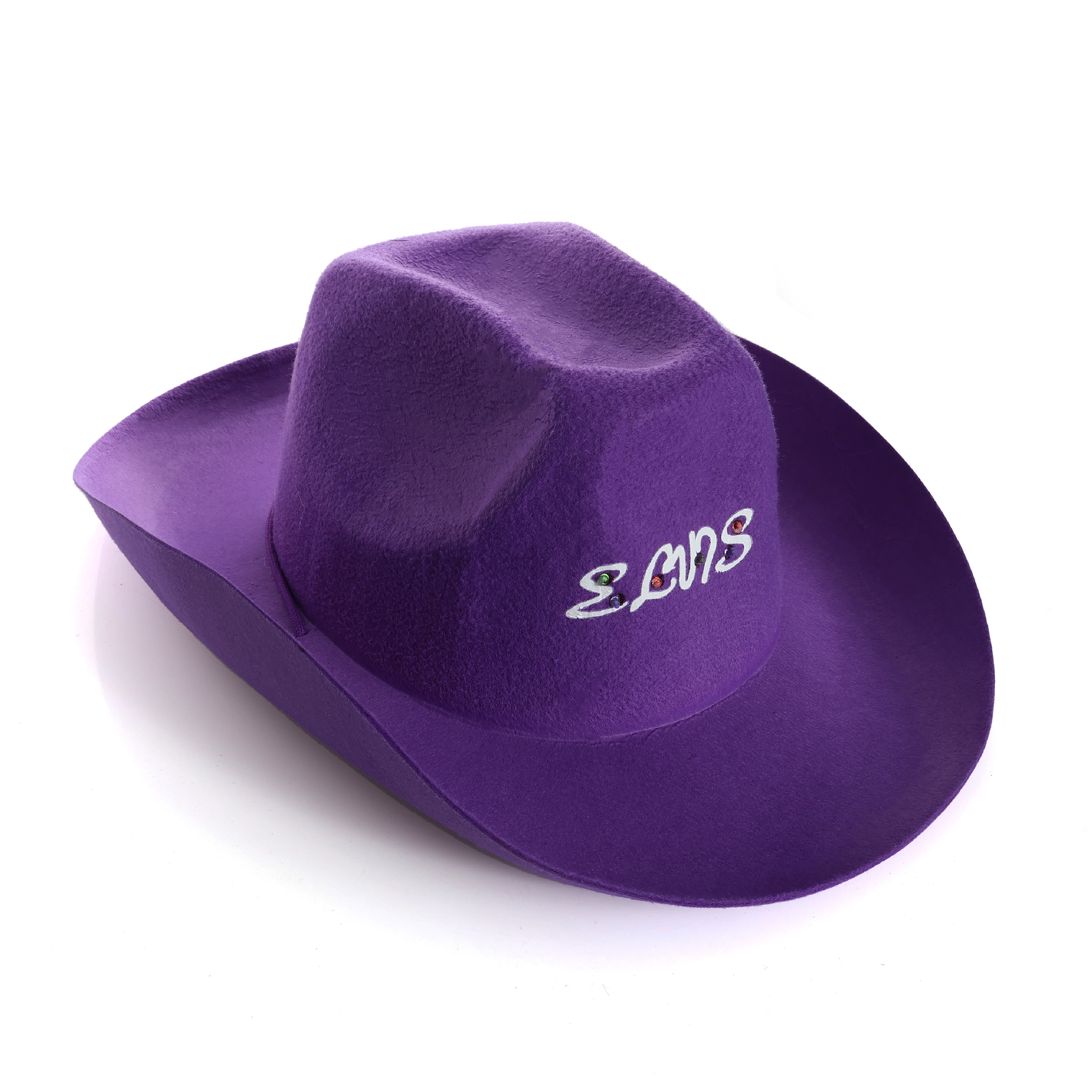 Purple King of Rock n Roll Cowboy Hat