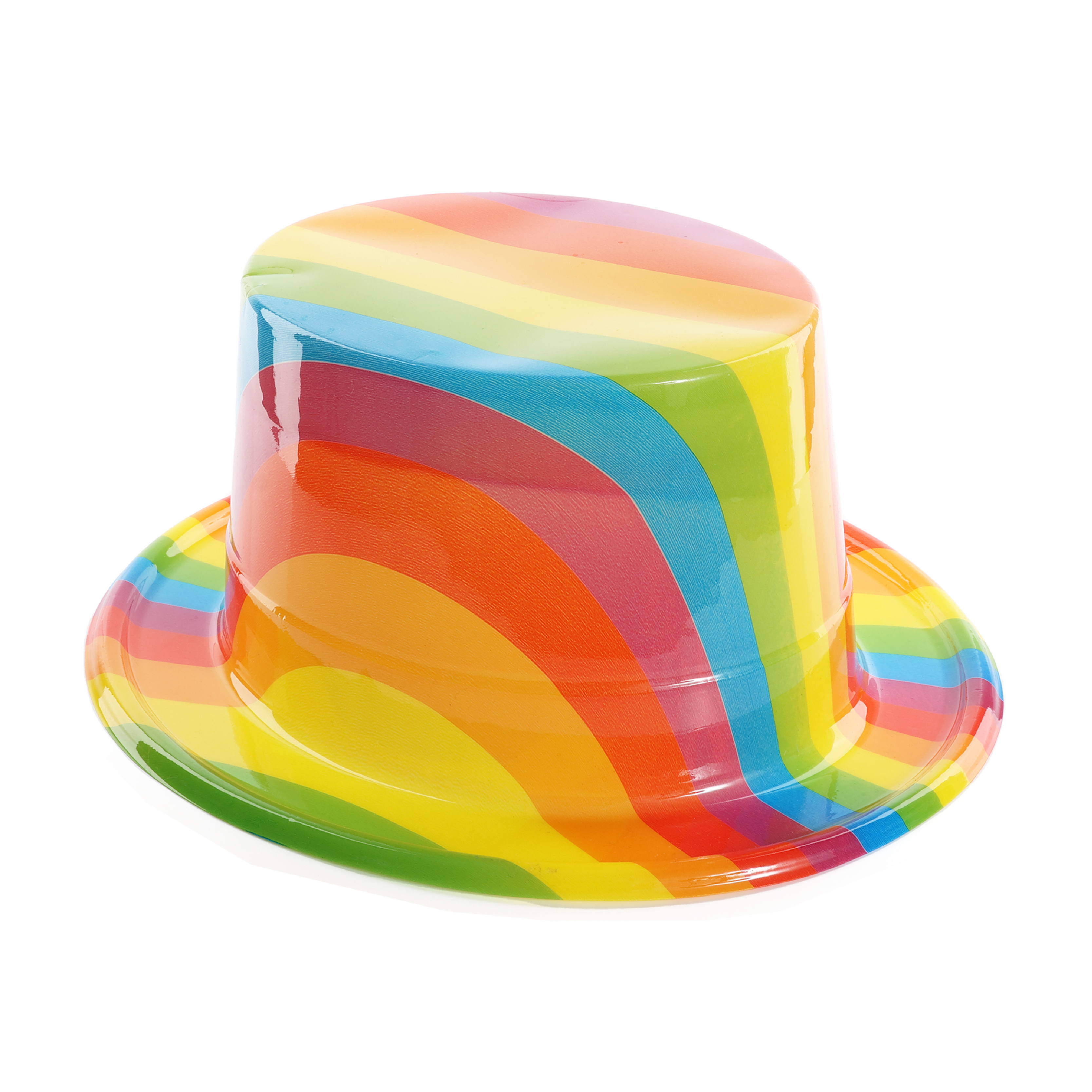 Adults Rainbow Top Hat – Pride Celebration Accessory for Parades & Summer Events