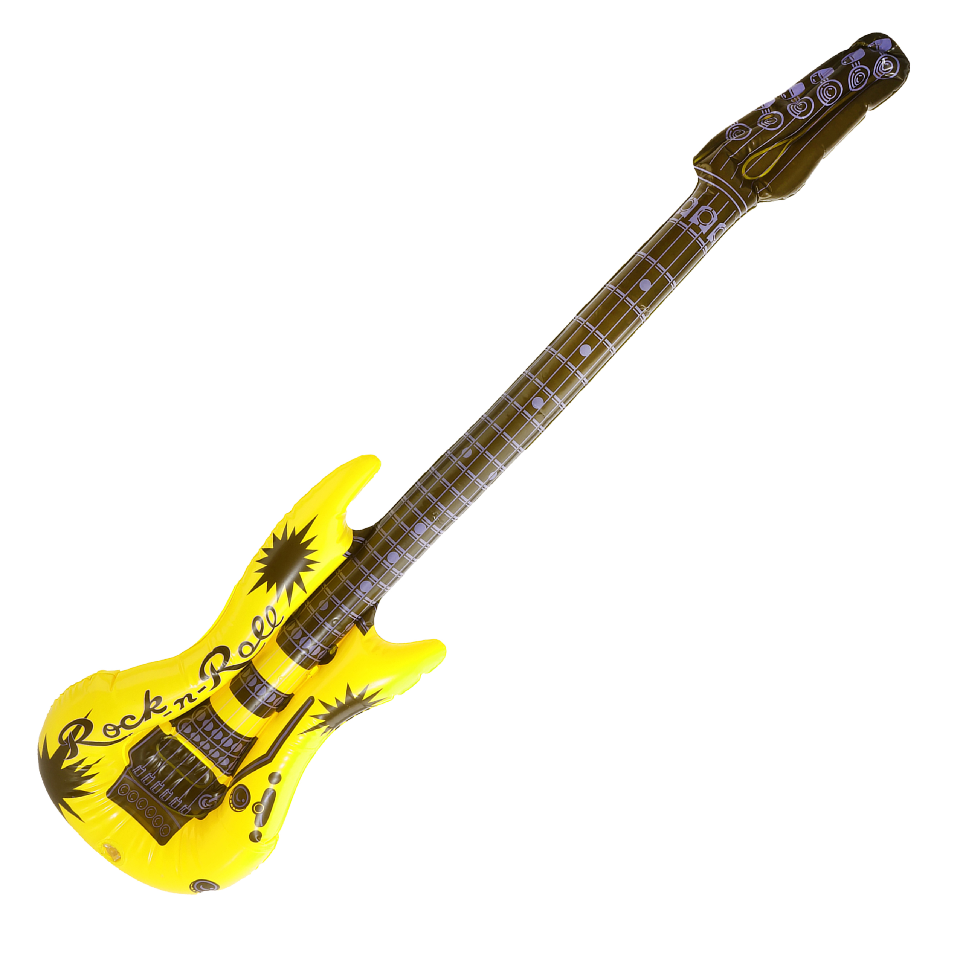 Yellow Inflatable Guitar