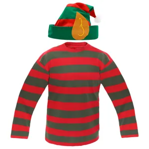 Adults Striped Elf Costume