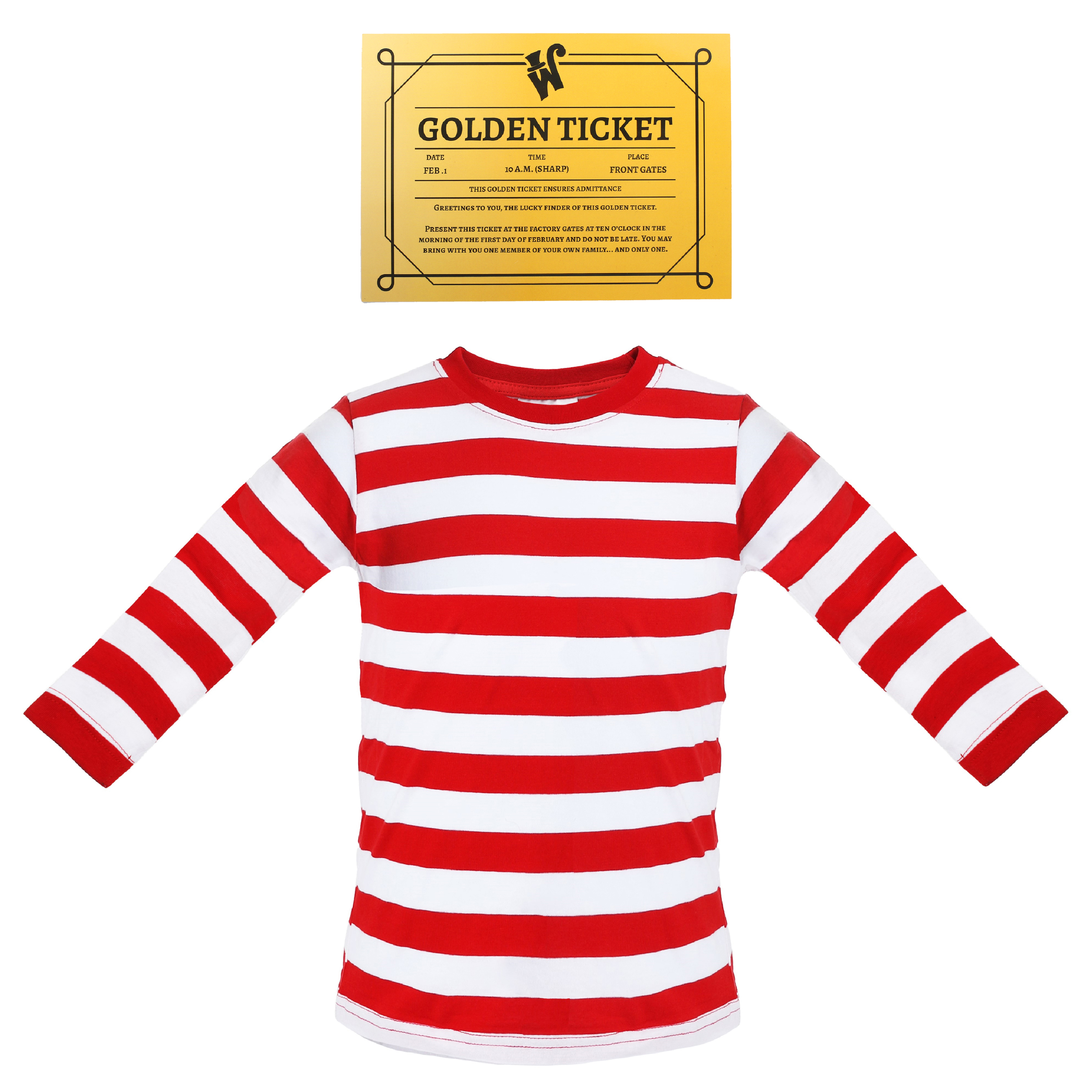 Childs Greedy Ticket Winner Costume