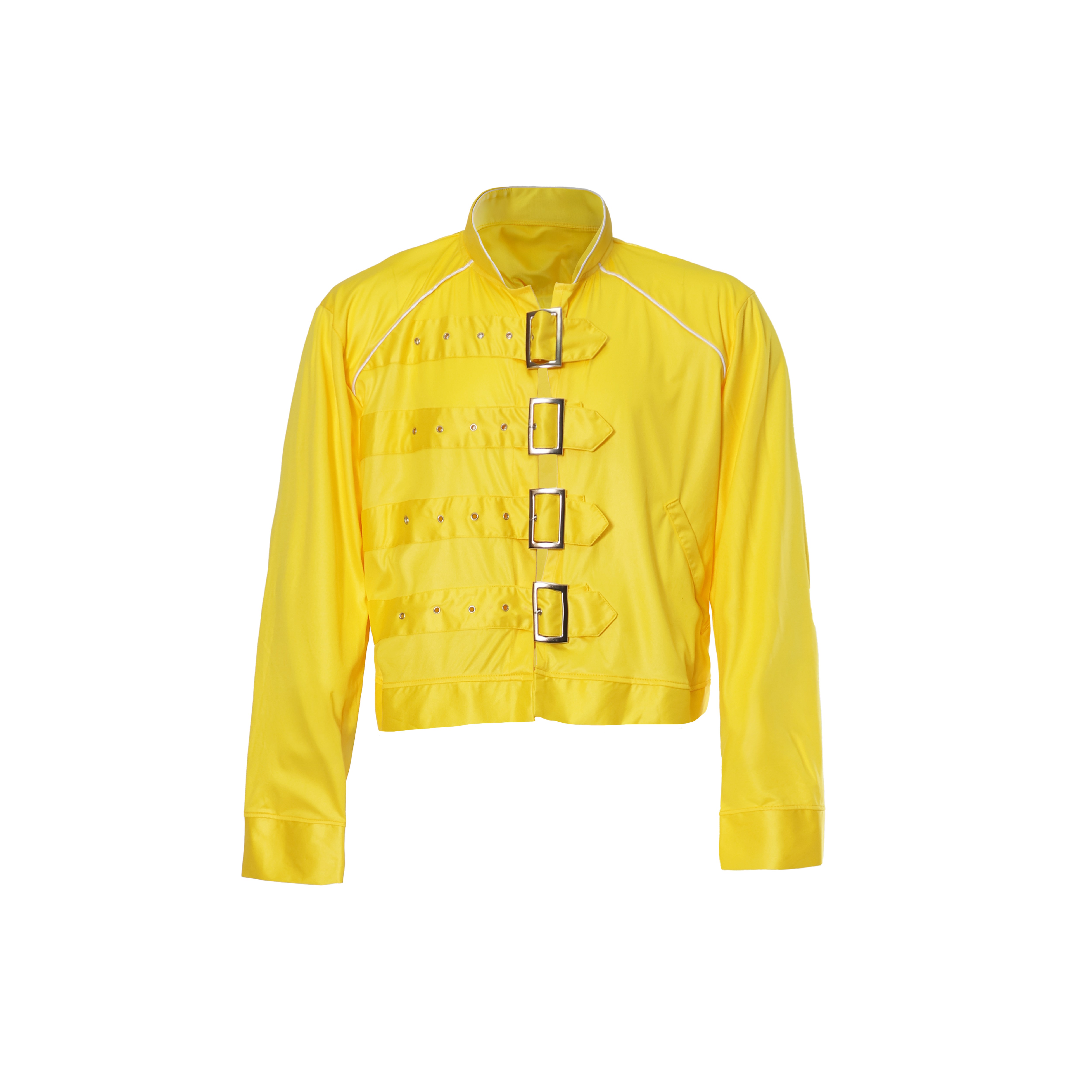 Adults 80's Rock Star Yellow Jacket