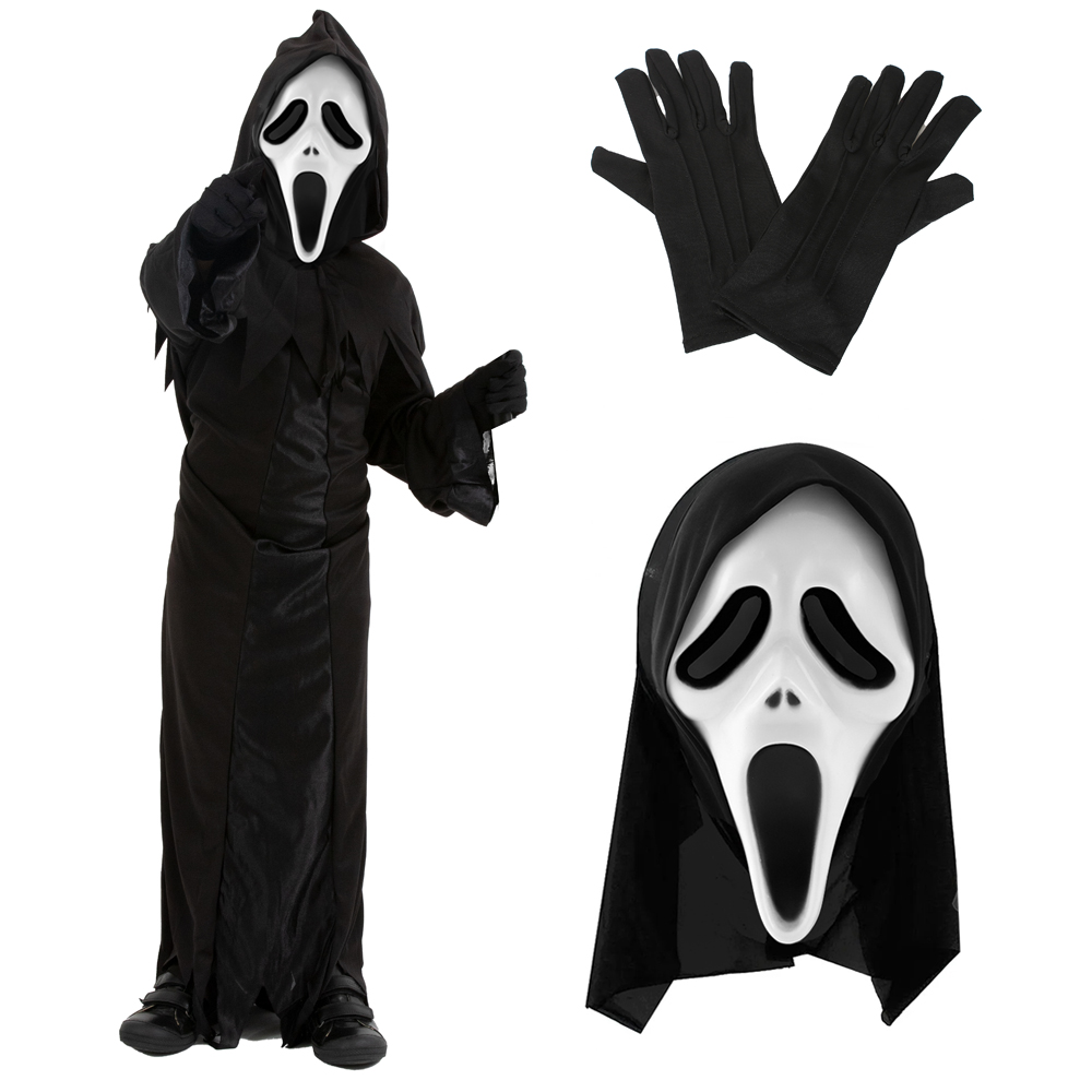 Child's Screamer Costume - Reaper Costume, Mask & Gloves