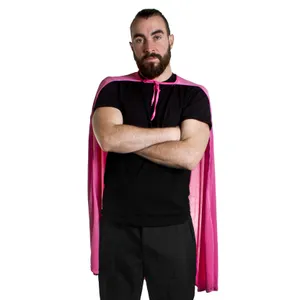 Pink Superhero Cape