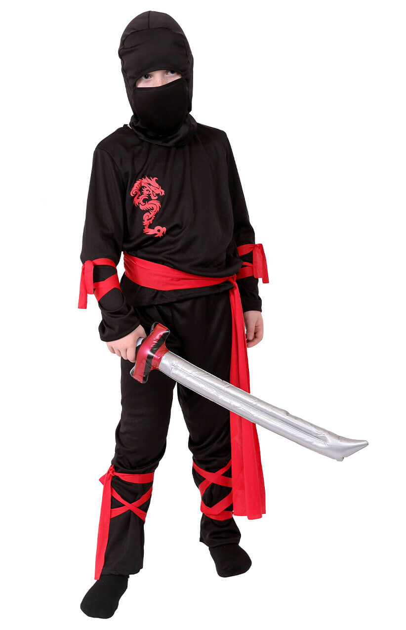 Dark Ninja Boy Costume