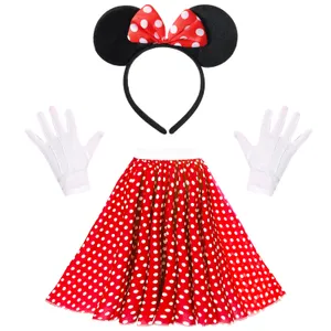 Ladies Cartoon Mouse Costumes - 26" Long Skirt