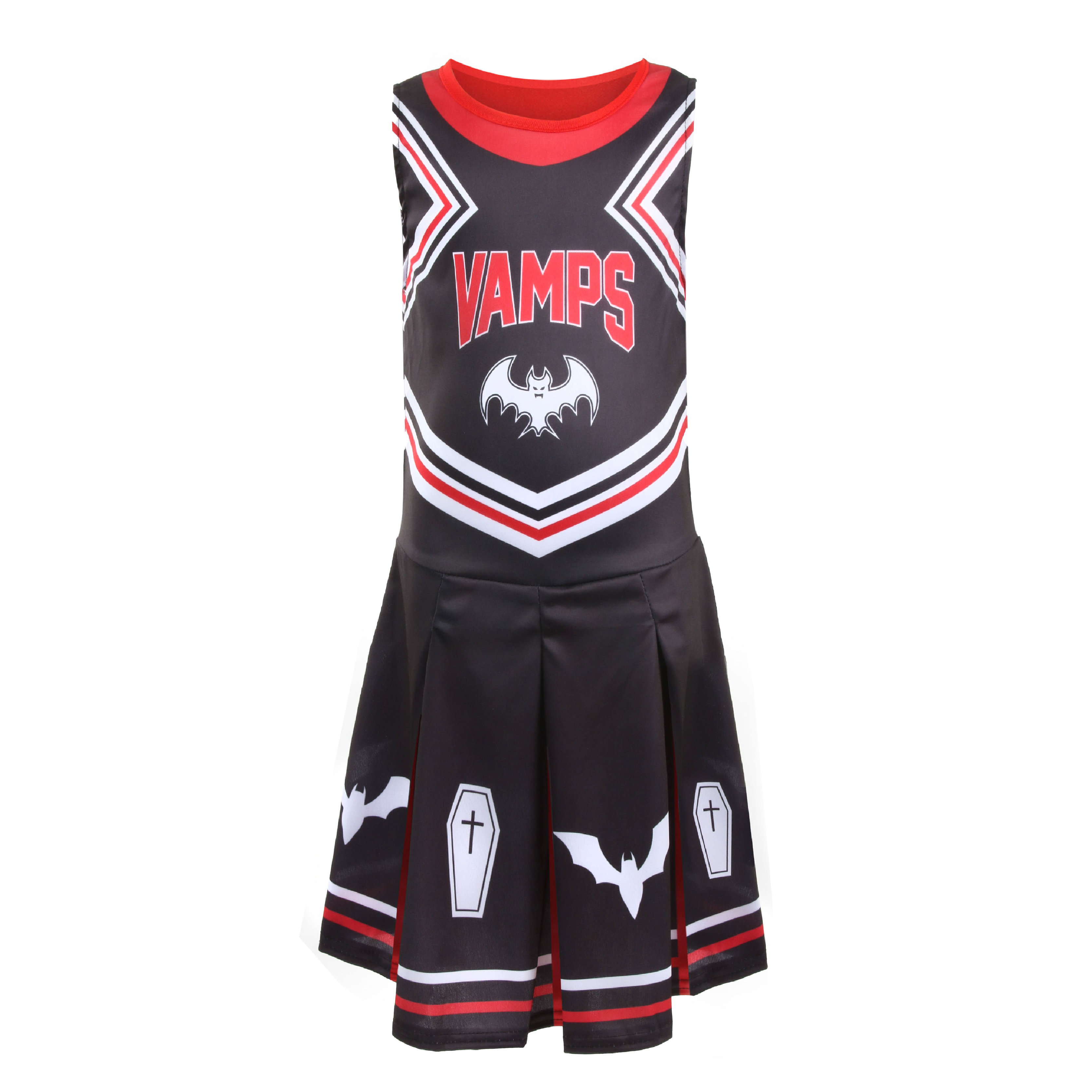 Girls Halloween Vampire Cheerleader