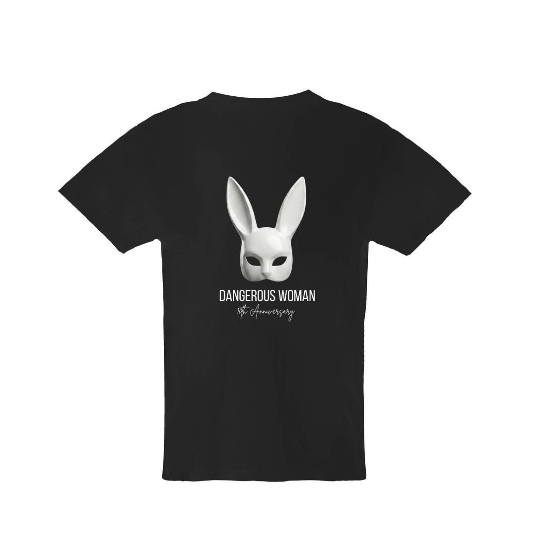 Adults Pop-Inspired Concert T-Shirt | Black Regular Tee | Dangerous Anniversary Print