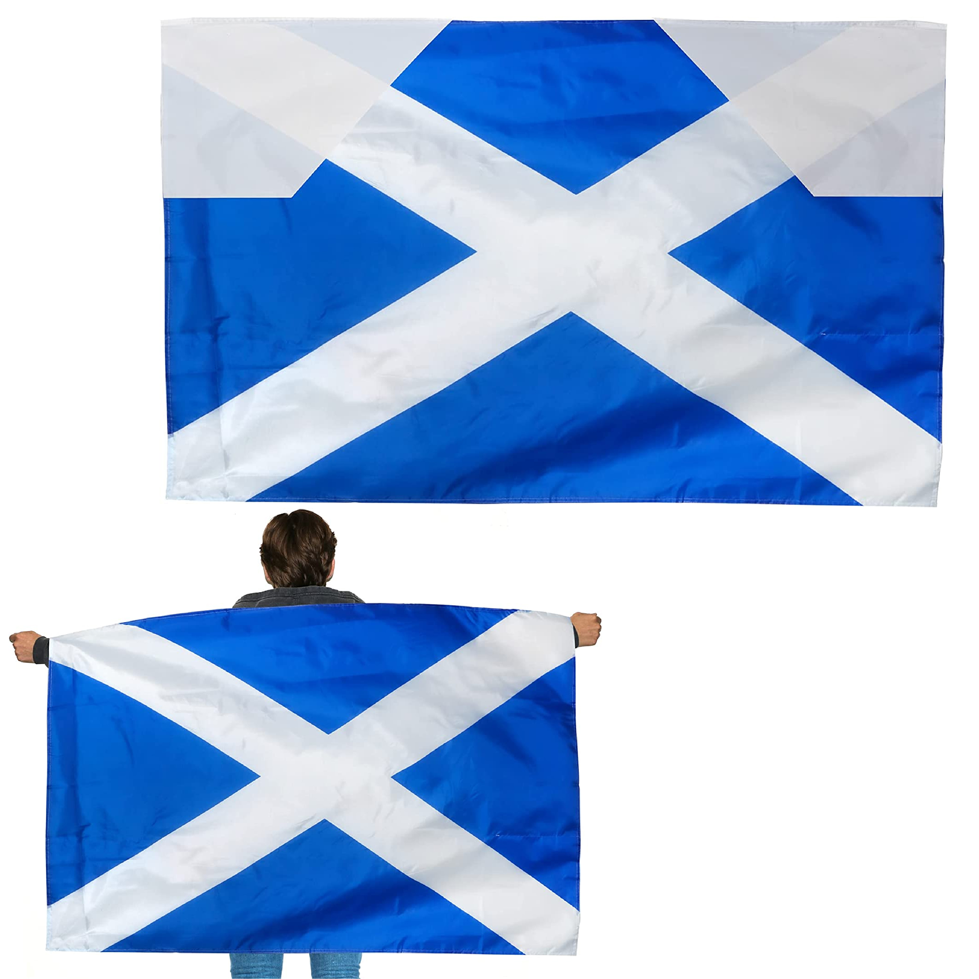 Scotland St Andrew Wearable Cape Flag