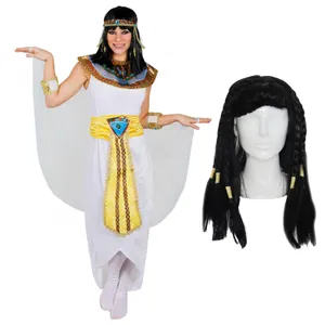 Ladies Egyptian Queen Costume with Wig