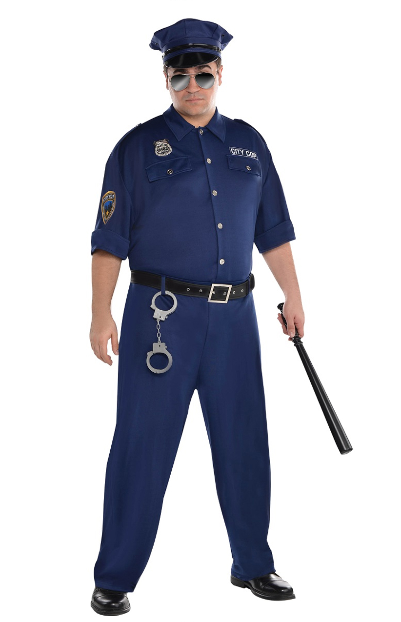 Adults On Patrol Policeman Costume