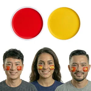 Supporters Face Paint Set | Red & Yellow