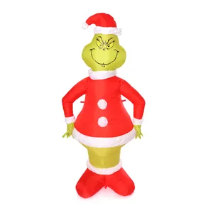 6 Ft / 180cm Inflatable Grinch Decoration