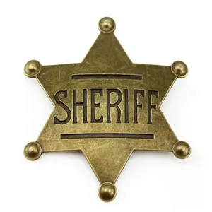 Gold Sheriff Badge