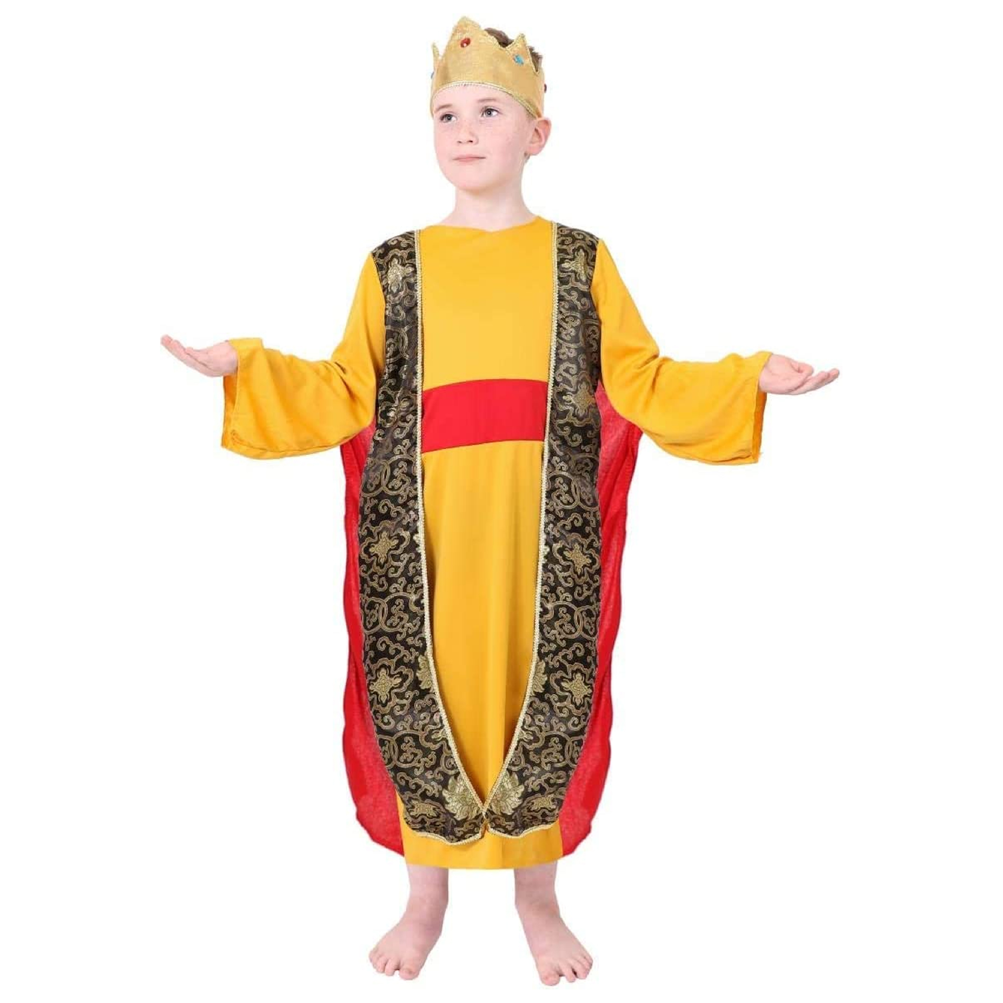 Childs Gold King Costume