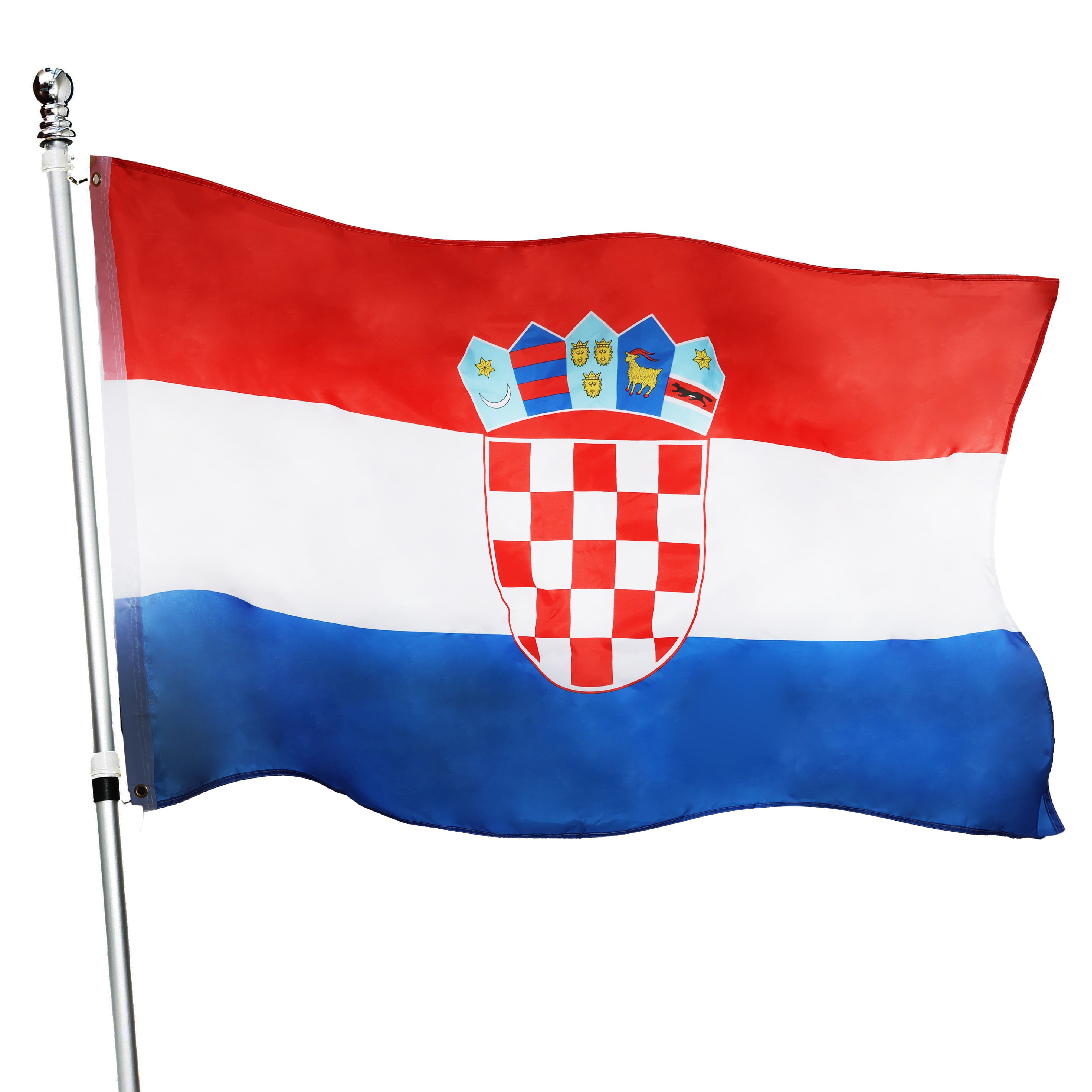 Large 5 x 3ft Croatia Flag