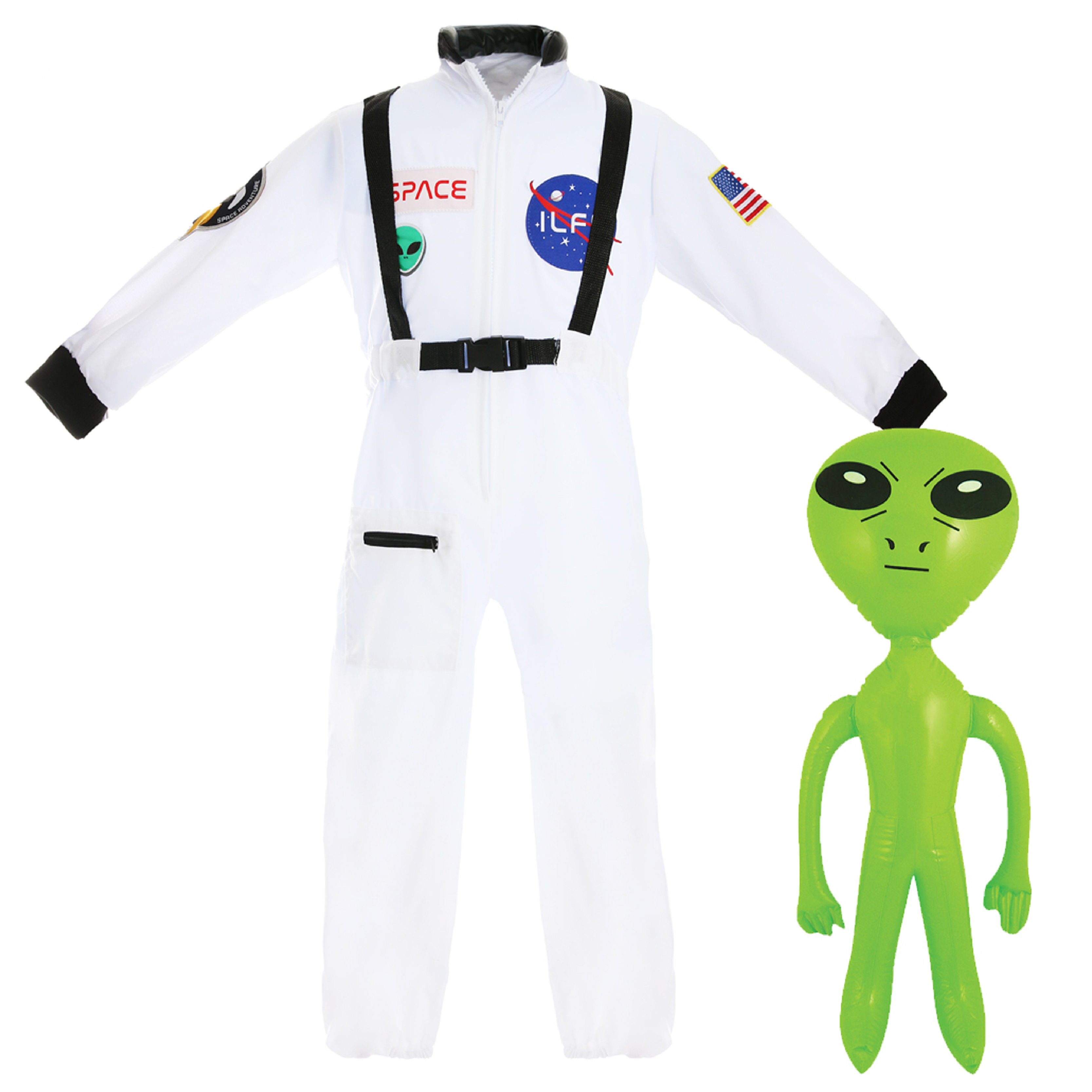 Childs Astronaut Costume with Alien