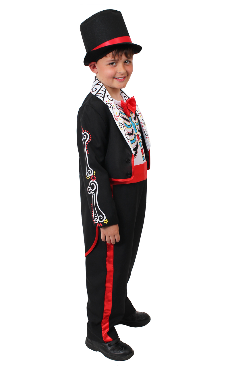 boys day of the dead costume 4