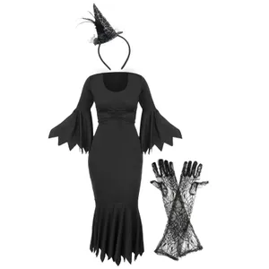 Ladies Spider Witch Costume