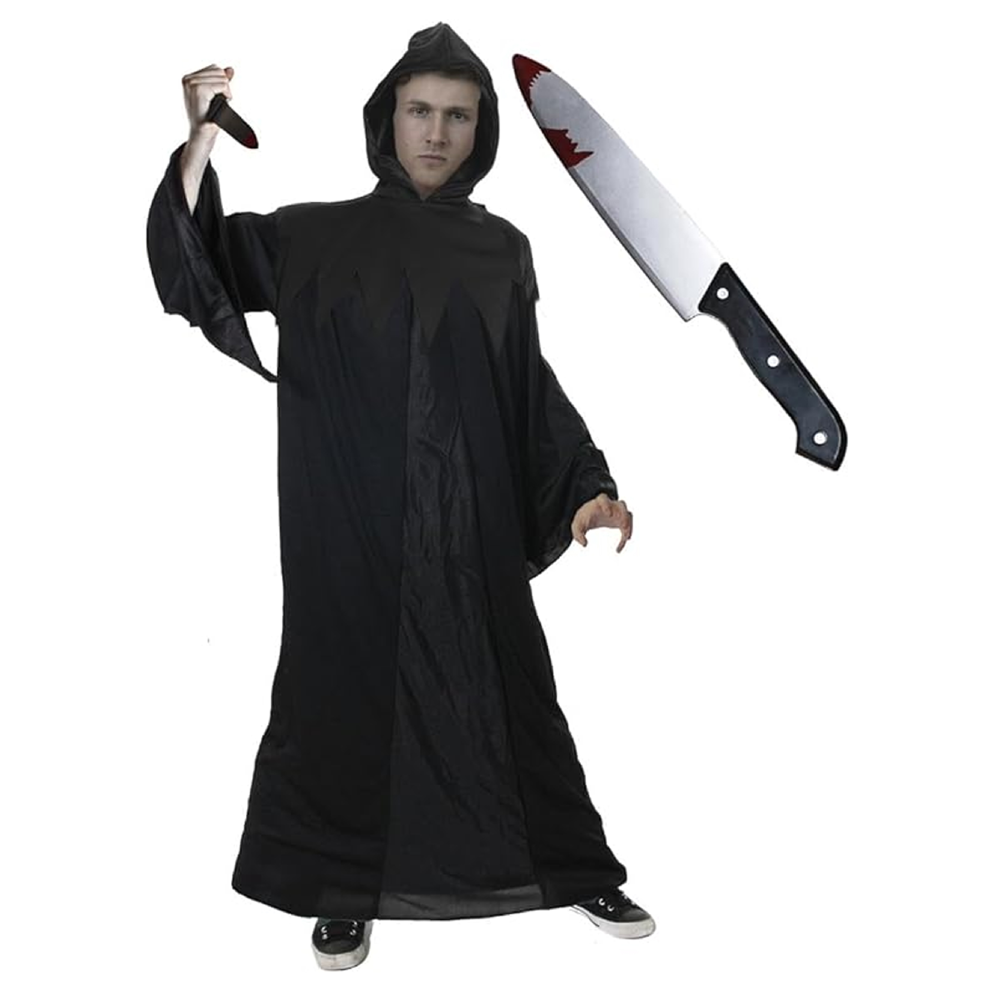 Adults Halloween Reaper Costume with Knife