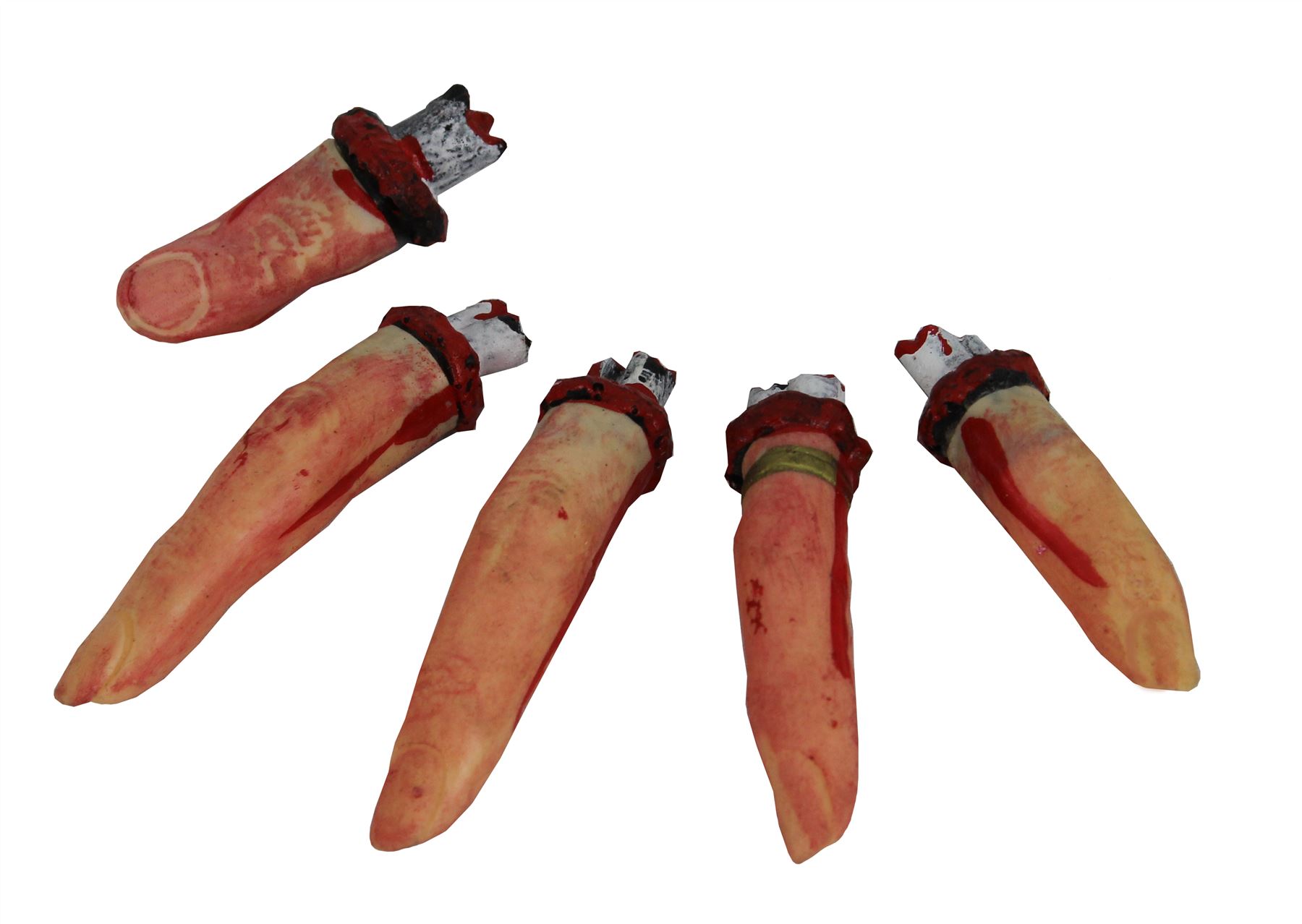 Severed Fingers Halloween Prop