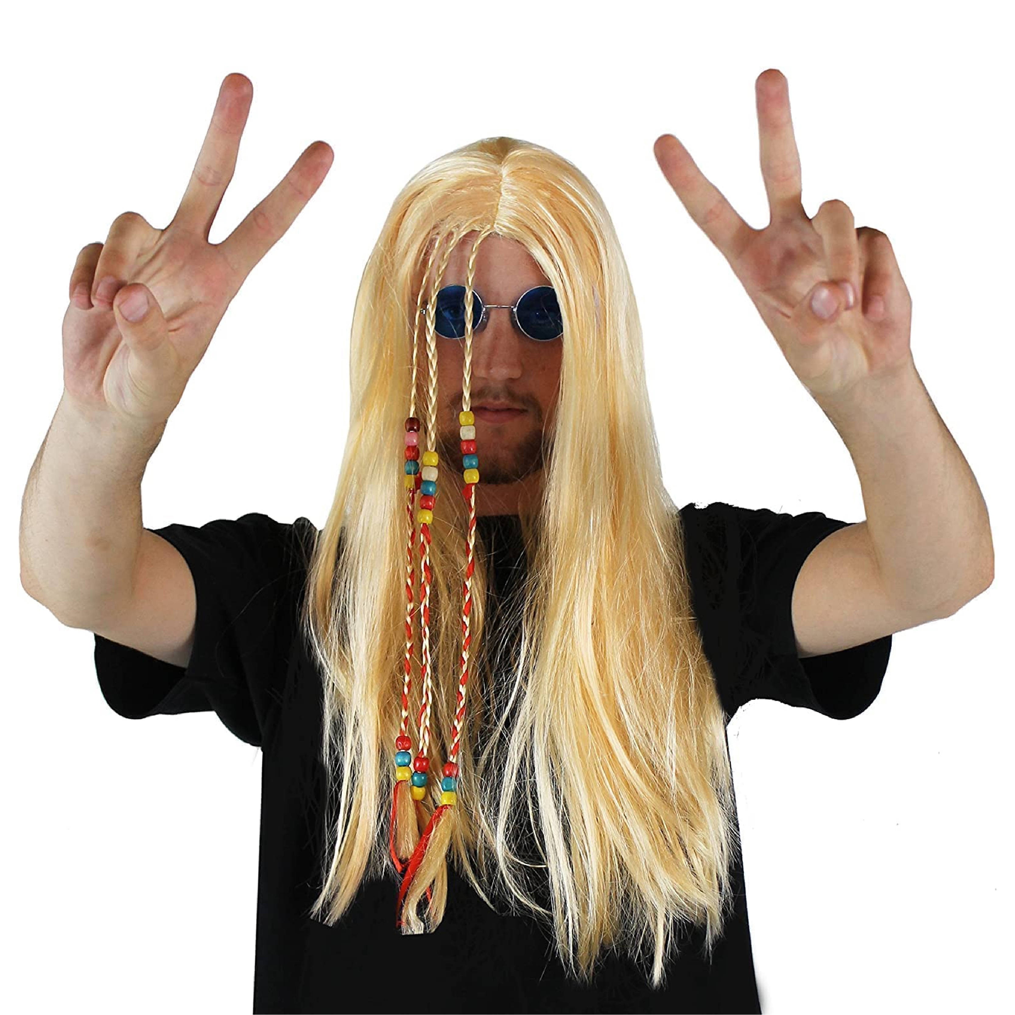 Blonde Hippy Wig