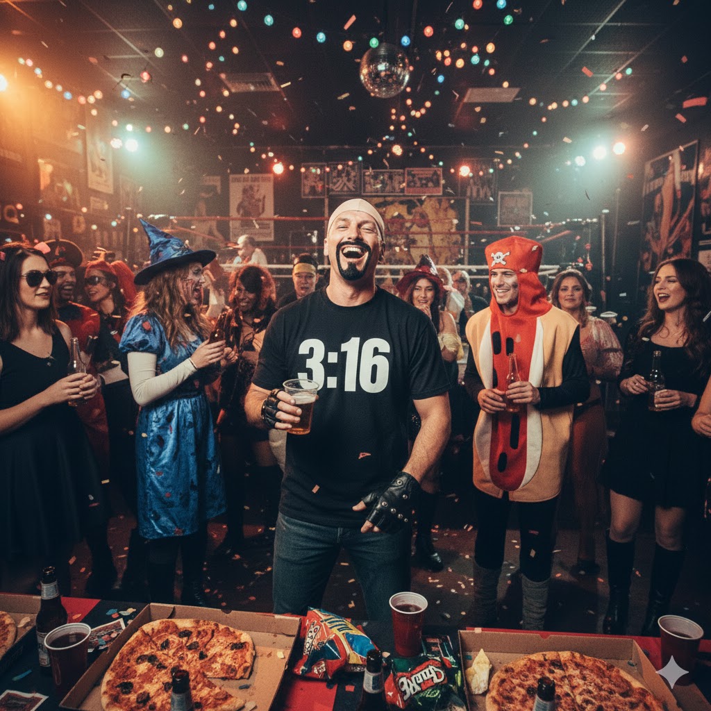 Stone Cold Steve Austin Laughing Party