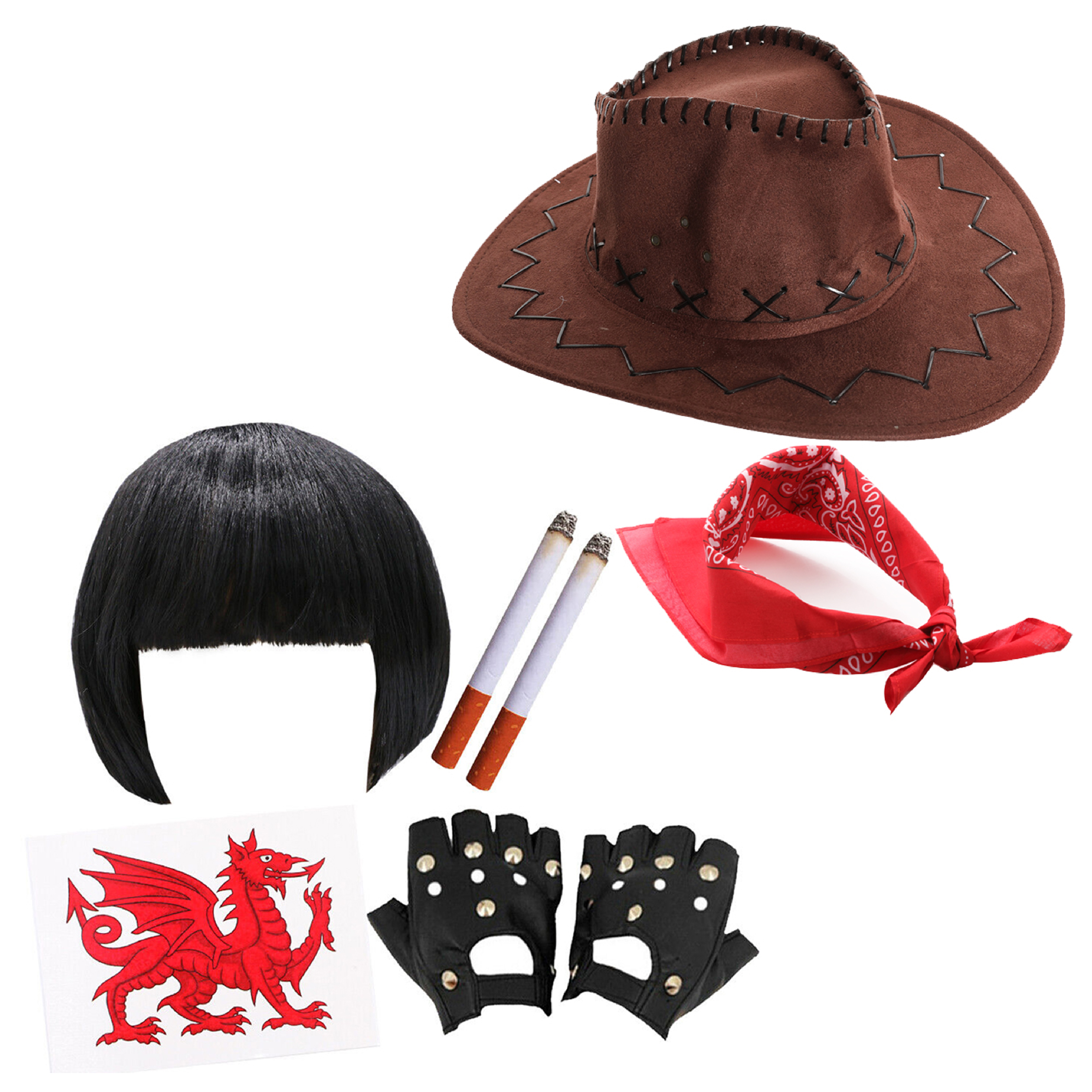 Couples Nessa & Bryn Barn Dance Accessory Set
