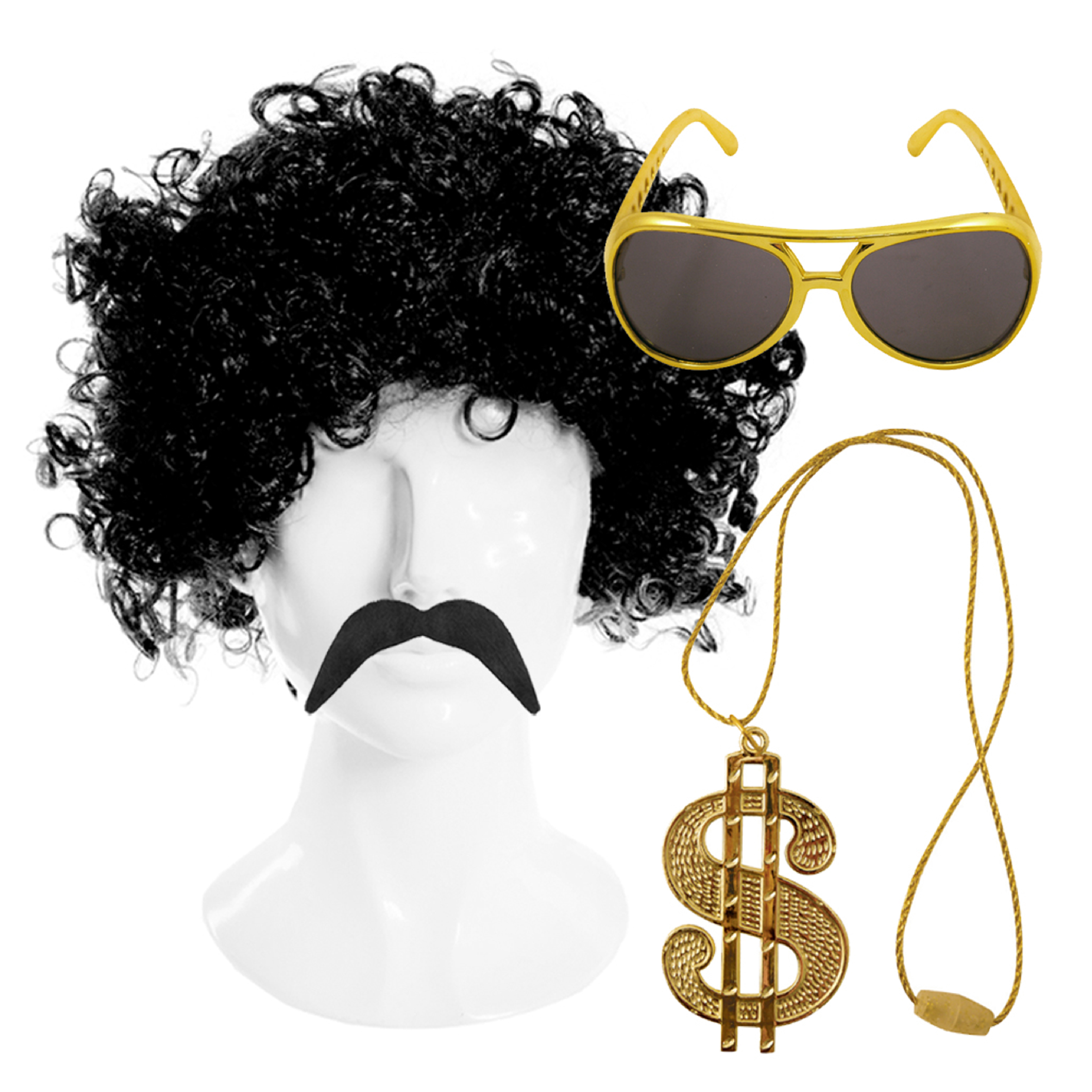 Disco Man Accessory Set – 70s Fancy Dress Essentials