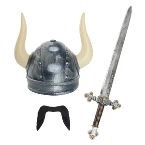 Viking Set - Hat, Sword & Tash