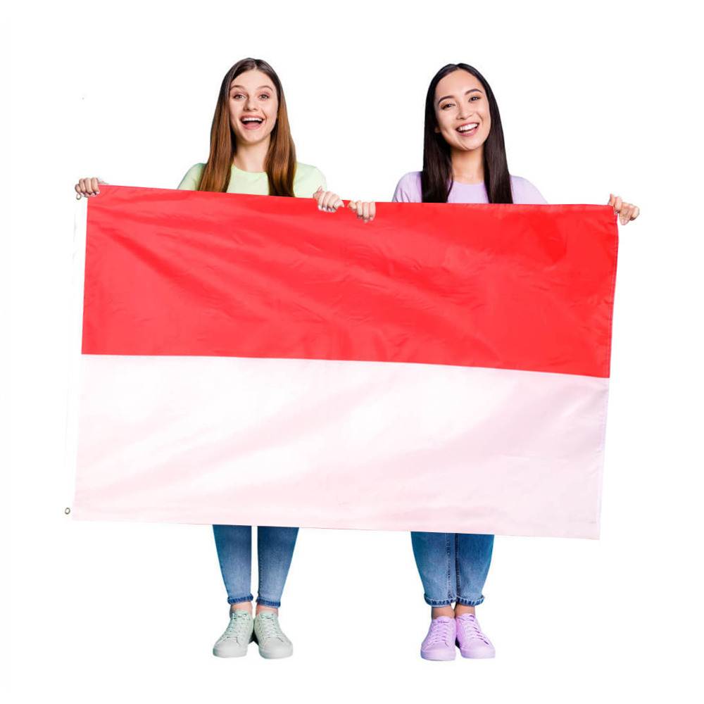 Monaco Flag 5FT x 3FT