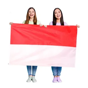 Monaco Flag 5FT x 3FT